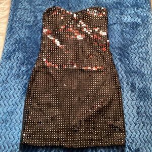Black sequence dress from Trixxi